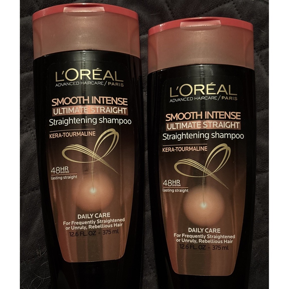 2 - L'Oreal  - Smooth Intense Ultimate Straight Straightening Shampoo 12.6oz